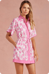 Cassie dress in pink