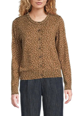 Anna leopard cardigan