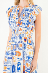 Vivian midi dress