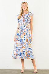 Vivian midi dress