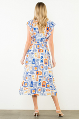 Vivian midi dress