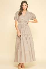 Eleanor stripe dress