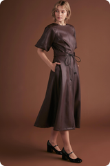 Phoebe maxi in mocha