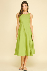 Michelle dress in matcha