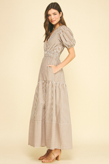 Eleanor stripe dress