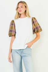 Quinn Puff sleeve top