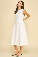 Sammie dress in white