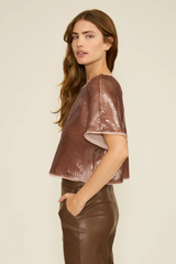 Felicity Sequin Top
