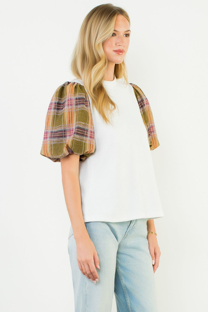 Quinn Puff sleeve top