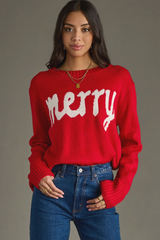Merry Sweater in Red