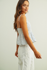 Lula bubble hem top