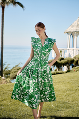 Josie dress in green