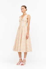 Ayla stripe dress