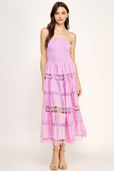 Carlie dress in pink
