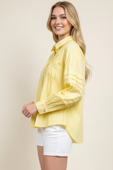 Lorainne blouse in yellow