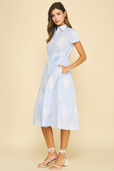 Halsey midi dress