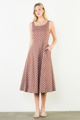 Julia polka dot dress