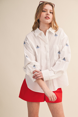 Farris sailboat blouse
