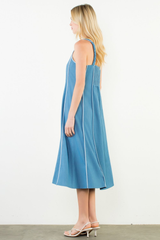 Mallory dress in blue