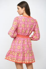 Remy mini dress in pink