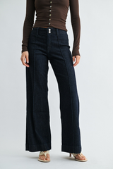 Violet wide leg jean