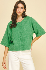 Collins sweater in green