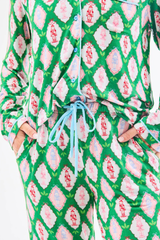Nutcracker PJ pant in green