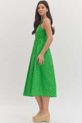 Tori dress in green
