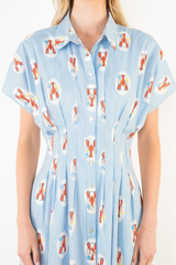 Brynlee lobster midi dress