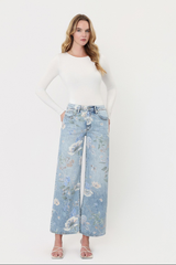 Rachel floral jeans