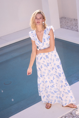 Katy maxi seashell dress