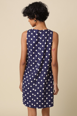 Jana polka dot mini dress