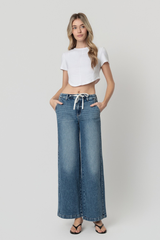 Aspen wide leg jean