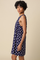 Jana polka dot mini dress