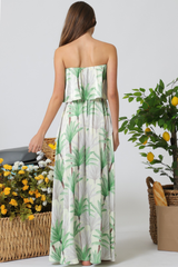 Gwen maxi dress in green