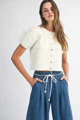 Claire sweater in cream