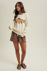 Carla fish sweater