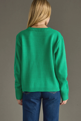 Merry Sweater in Kelly Green
