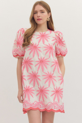 Pamela mini dress in pink