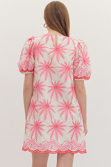 Pamela mini dress in pink
