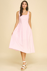 Georgia midi in pink