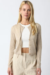 Bella cardigan in tan