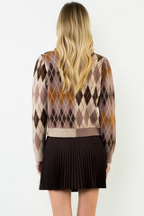 Carla argyle cardigan