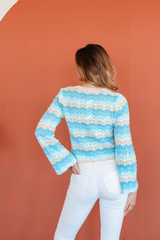 Making Waves Crochet Sweater