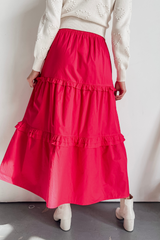 La Vie En Rose Maxi Skirt