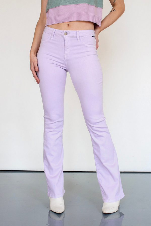 Ultraviolet Flare Jeans